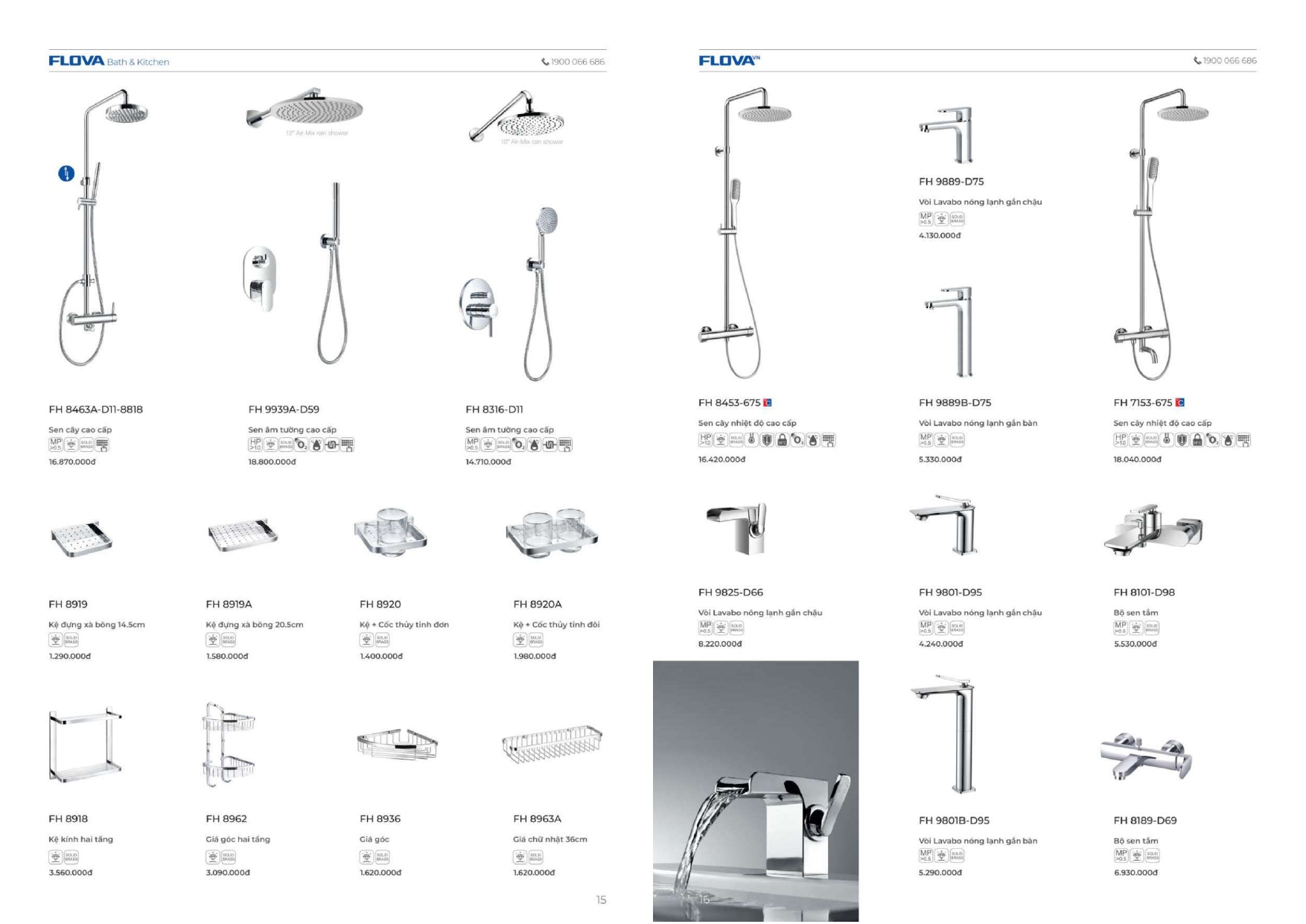 Thiết bị vệ sinh FLOVA Catalogue và Bảng giá mới nhất /Page 